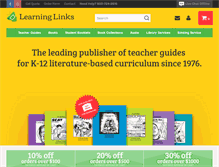 Tablet Screenshot of learninglinks.com